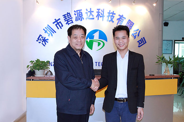 河北省承德市一行，蒞臨我司考察指導工作